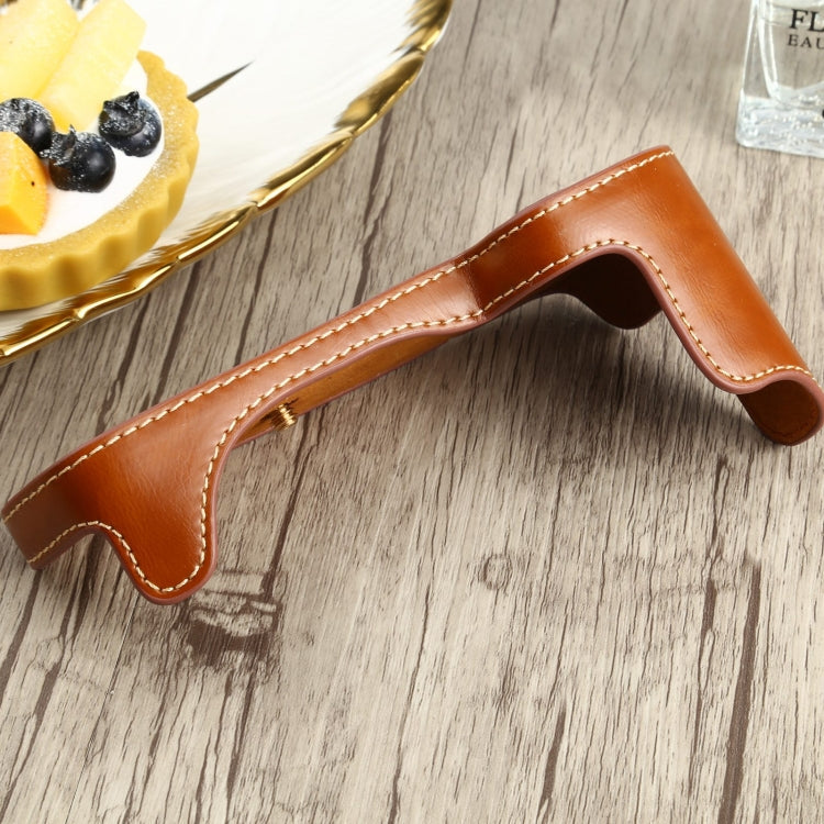 1/4 inch Thread PU Leather Camera Half Case Base for Canon EOS 90D, For Canon EOS 90D