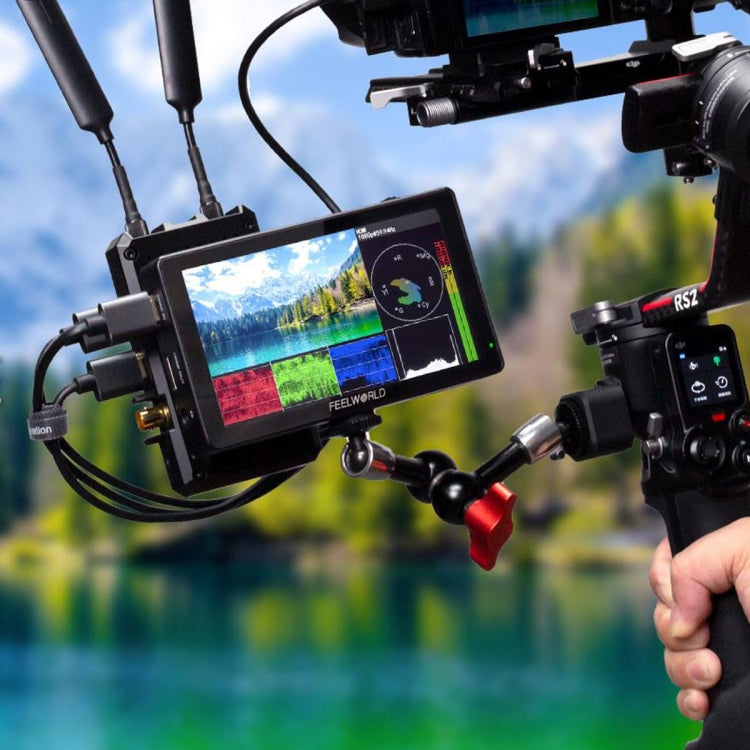 FEELWORLD LUT5 5.5 inch Ultra High Bright 3000nit Touch Screen DSLR Camera Field Monitor, LUT5