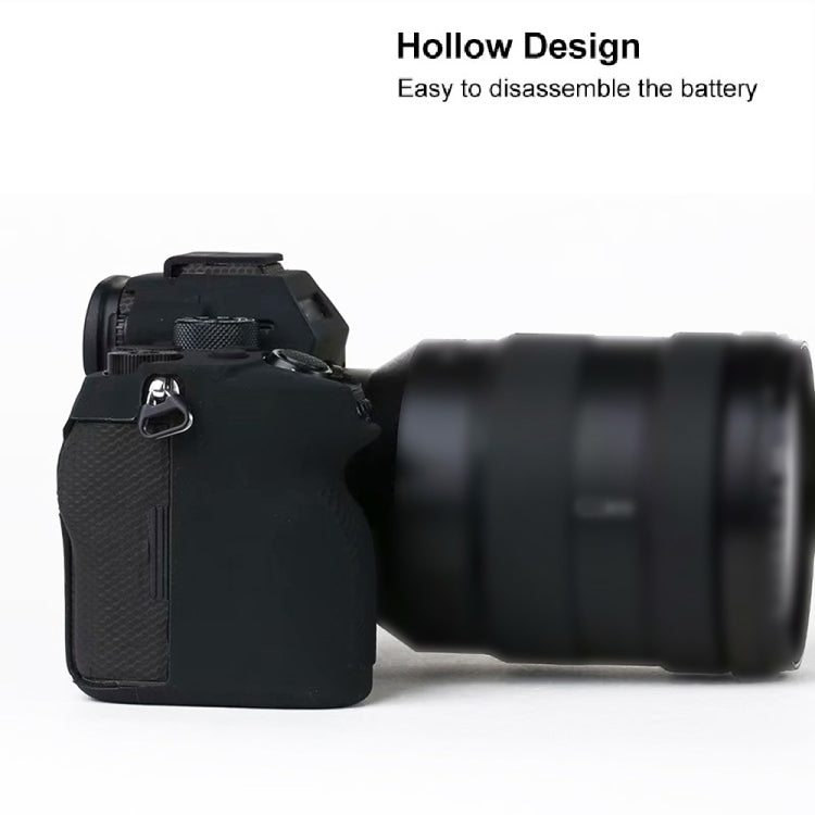 For Sony A7R4 Soft Silicone Protective Case, For Sony A7R4