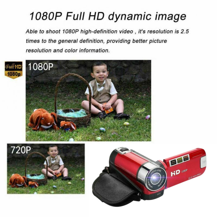 16X Digital Zoom HD 16 Million Pixel Home Travel DV Camera, UK Plug, UK Plug