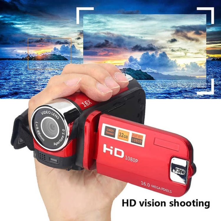 16X Digital Zoom HD 16 Million Pixel Home Travel DV Camera, UK Plug, UK Plug