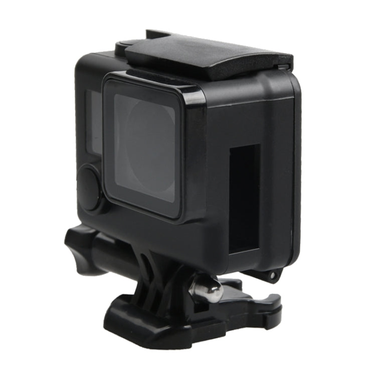 For GoPro HERO4 ABS Skeleton Housing Protective Case Cover with Buckle Basic Mount & Lead Screw, HERO4