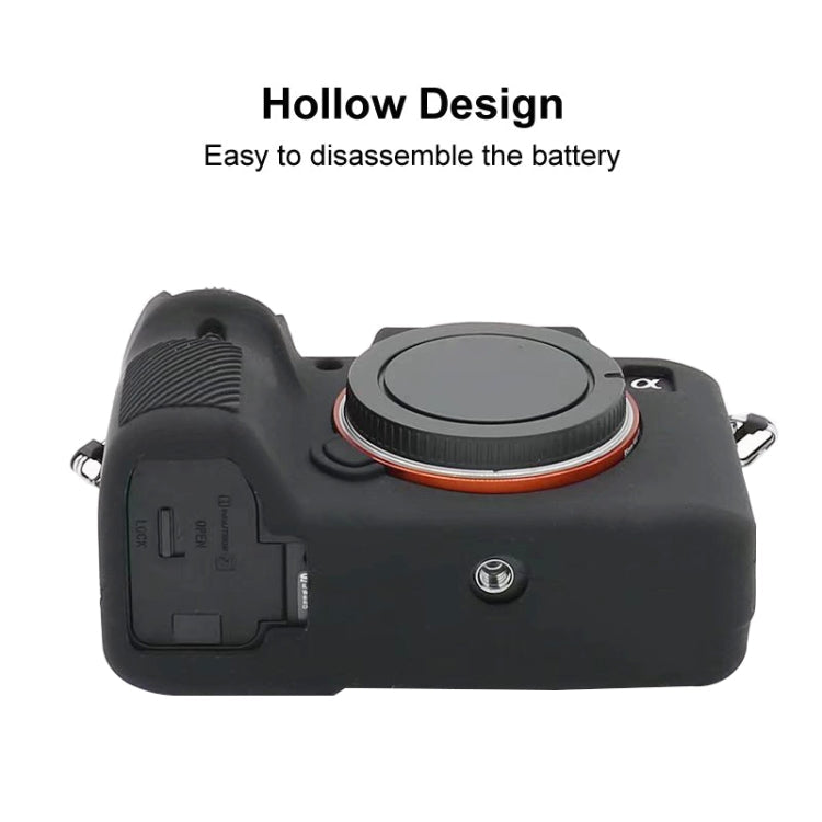 For Sony  A7S III / A7S3 Soft Silicone Protective Case, For Sony A7S III / A7S3