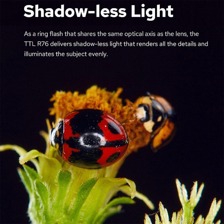 Godox MF-R76C TTL Macro Ring Flash for Canon, MF-R76C