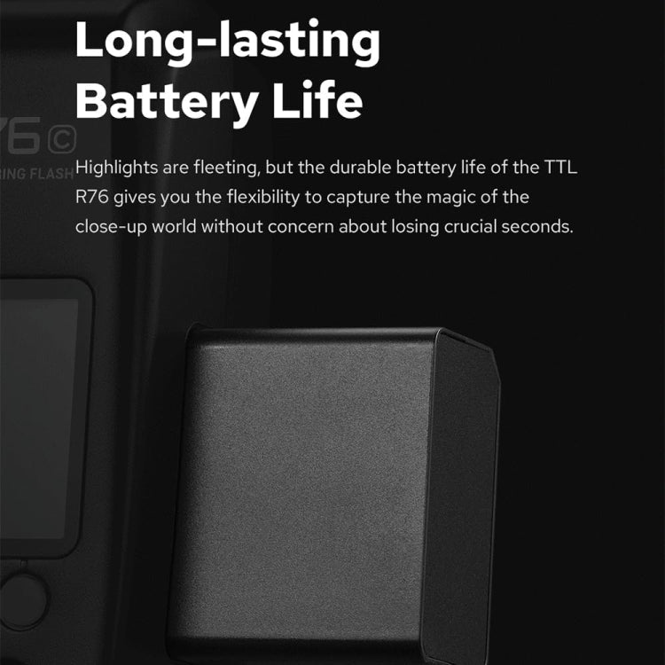 Godox MF-R76C TTL Macro Ring Flash for Canon, MF-R76C