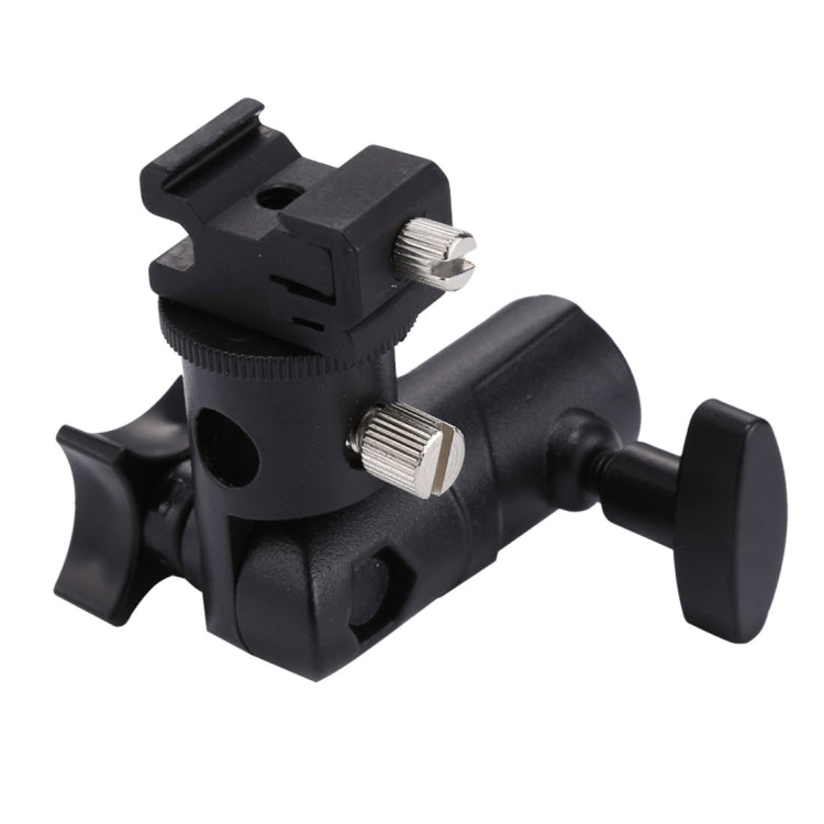 E Type Multifunctional Flash Light Stand Umbrella Bracket, Max Load: 3kg, E-bracket