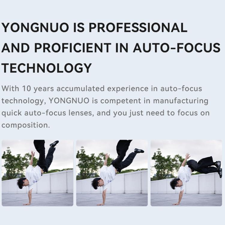 YONGNUO YN23mm F1.4Z DA DSM WL Pro Lens – APS-C Nikon Z, Remote Control