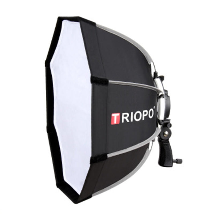 TRIOPO KS55 55cm Speedlite Flash Octagon Parabolic Softbox Diffuser with Bracket Mount Handle, KS55