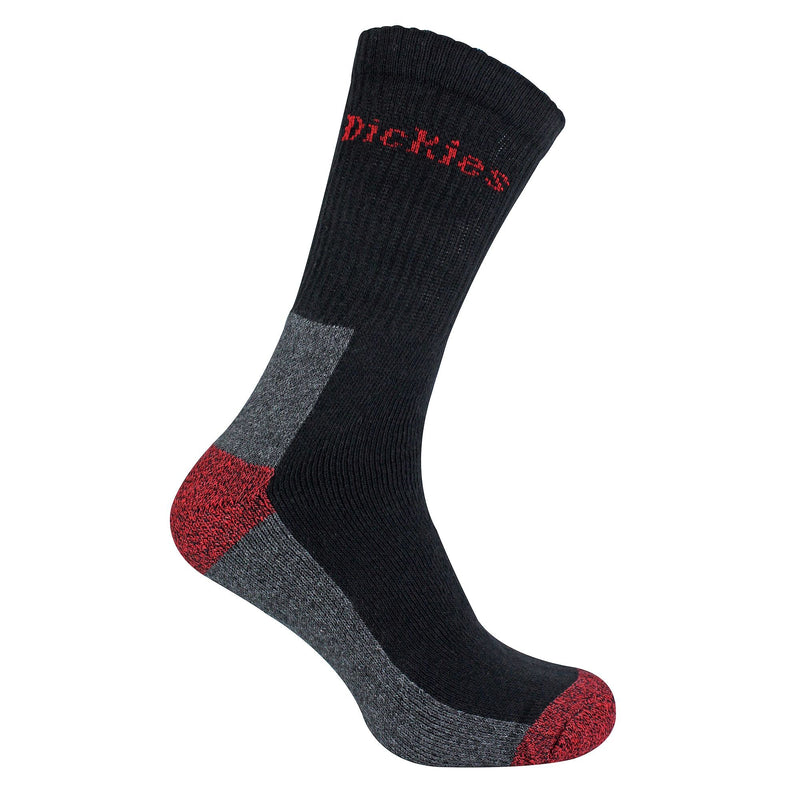 Mens 3 Pack Cushioned Work Socks