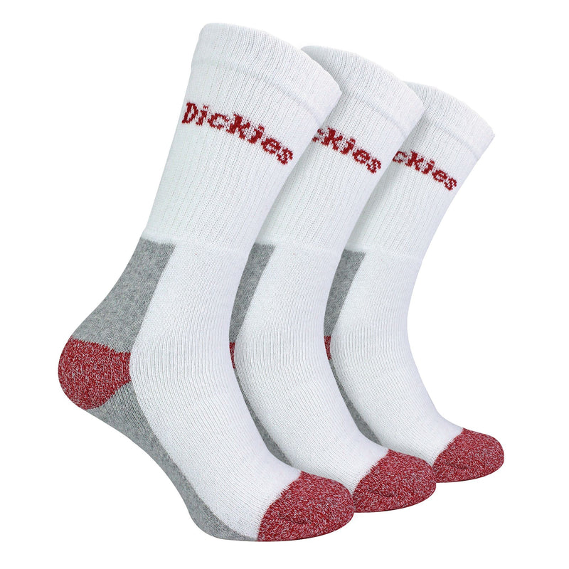 Mens 3 Pack Cushioned Work Socks