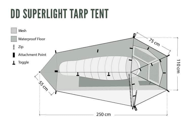 DD SuperLight Tarp Tent