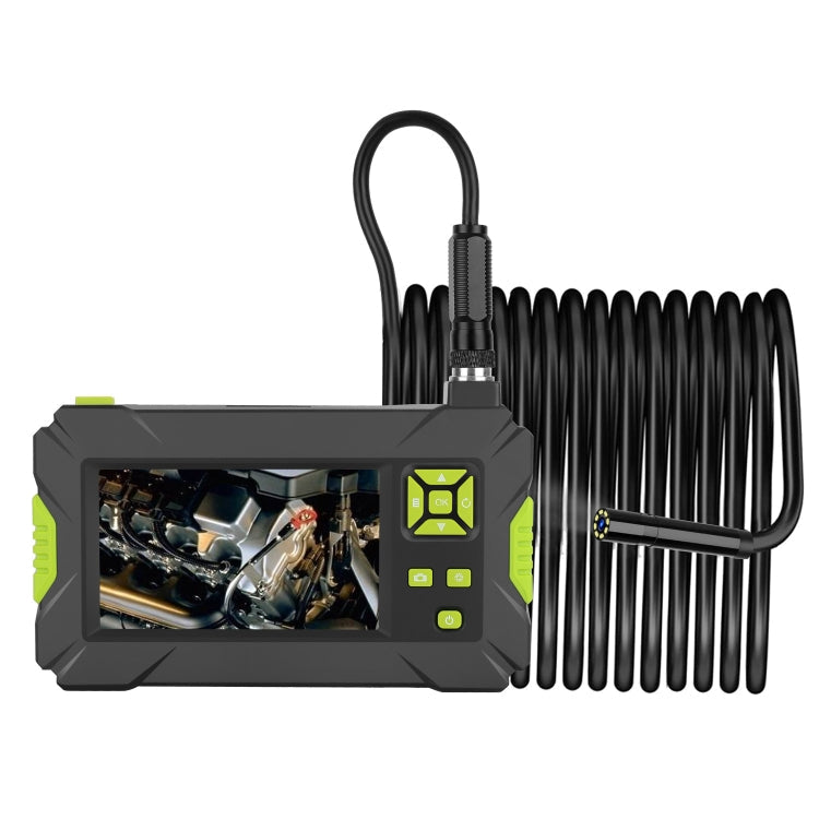 P30 5.5mm IP67 Waterproof 4.3 inch HD Portable Endoscope Hard Cable Industrial Endoscope, Cable Length: 5m, 5m, 5m (Blue)