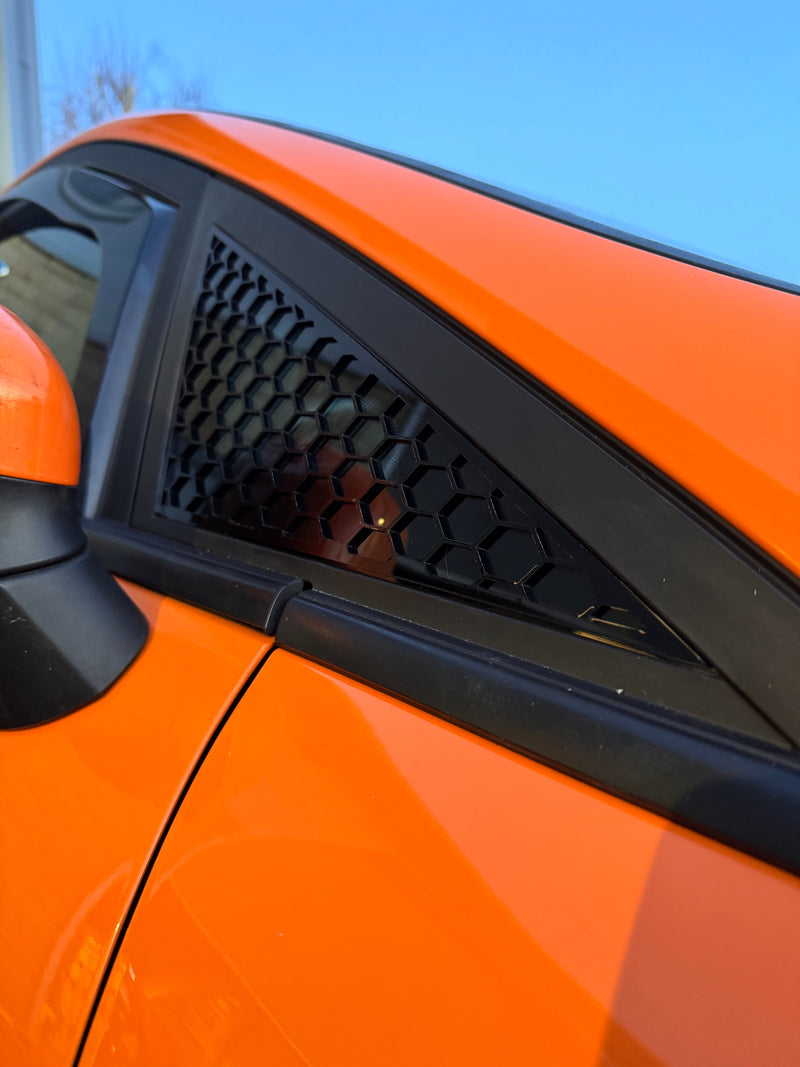 MK8 / MK8.5 Ford Fiesta Front Quarter Window Panels - Ford Performance Hex