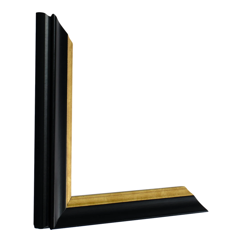 Diploma Black & gold Picture Frame, 36x36cm