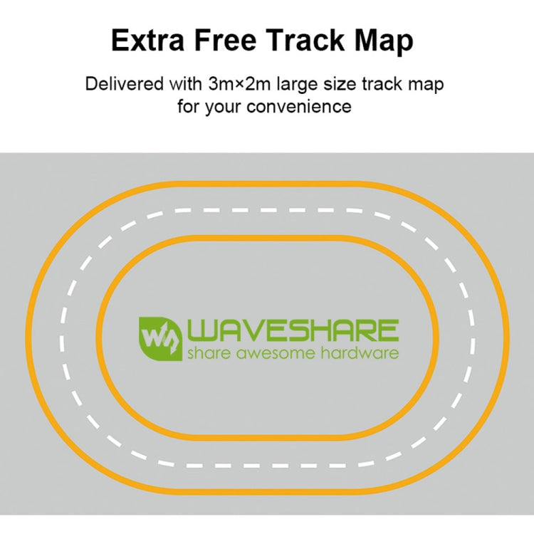 Waveshare JetRacer AI Kit, AI Racing Robot Powered by Jetson Nano, JetRacer AI Kit