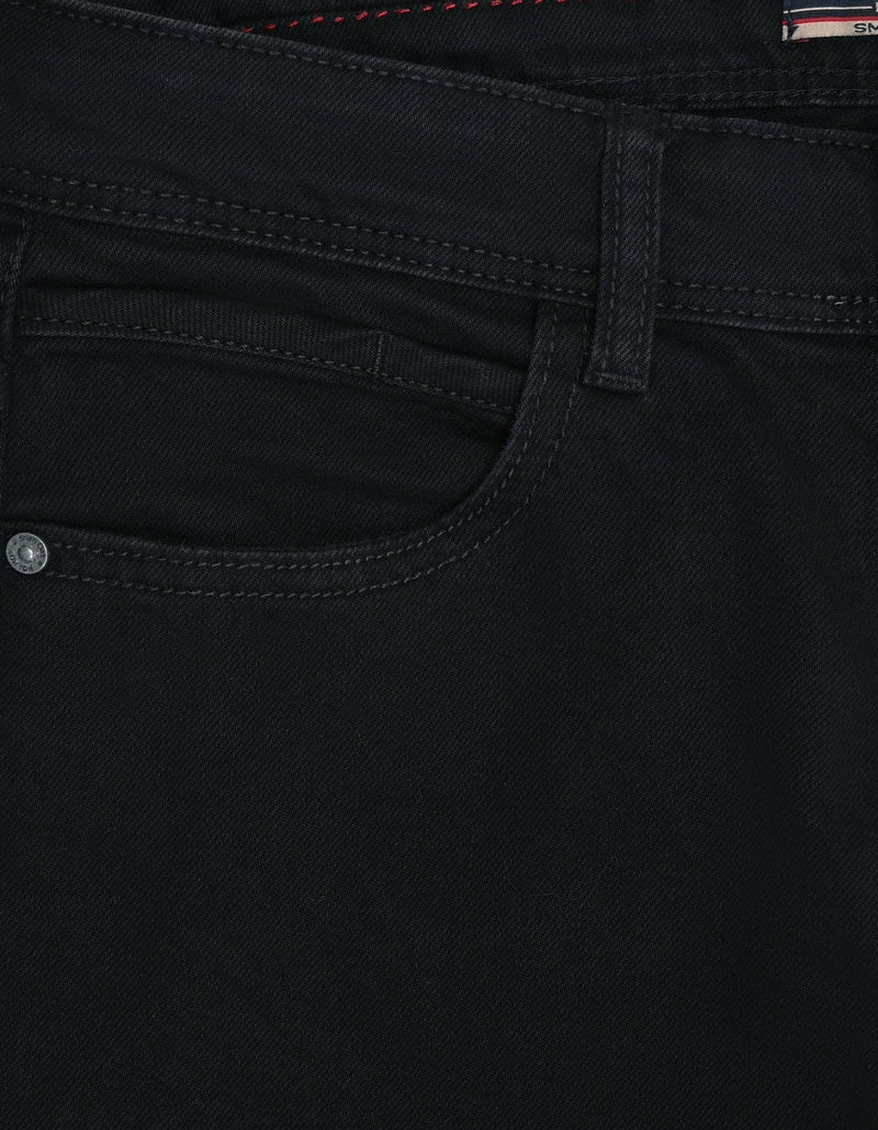 Comfort Stretch Black Denim