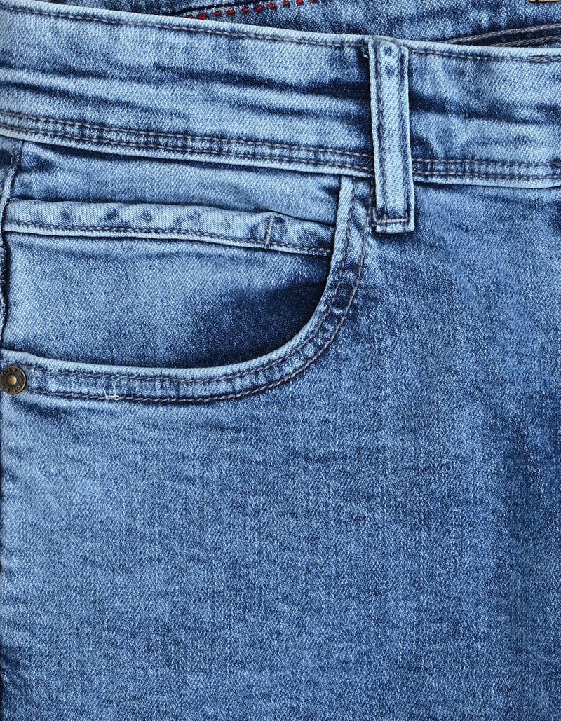 Smart Fit Light Blue Denim Jeans