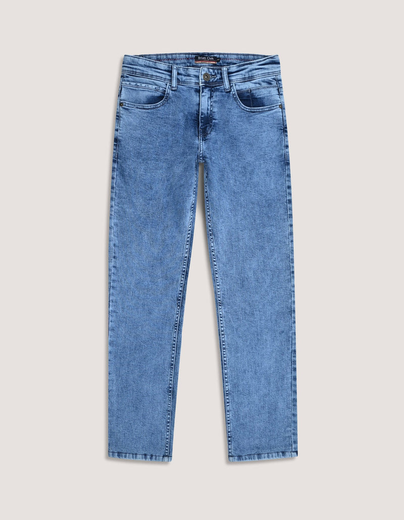 Smart Fit Light Blue Denim Jeans