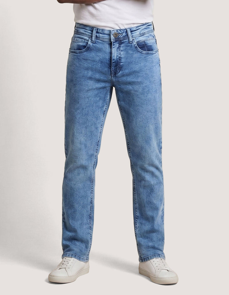 Smart Fit Light Blue Denim Jeans