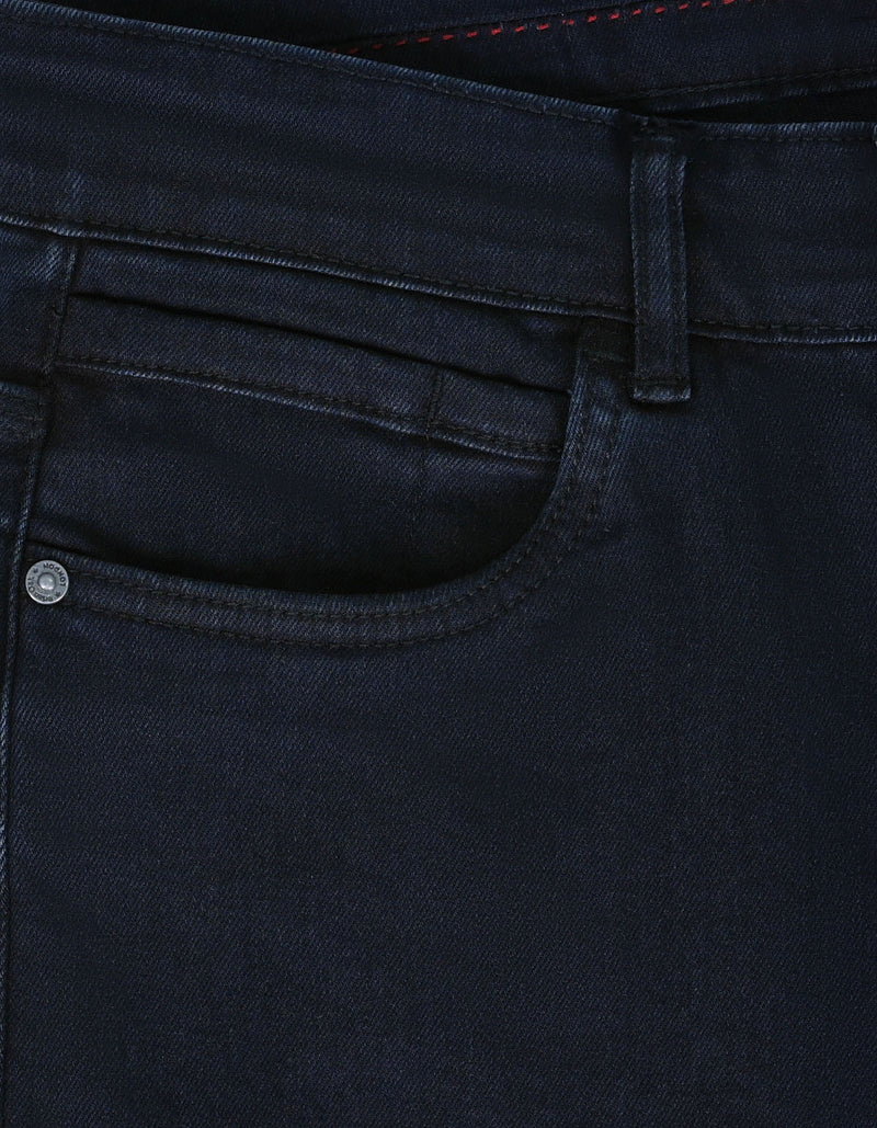 Basic Denim Jeans - Blue Black