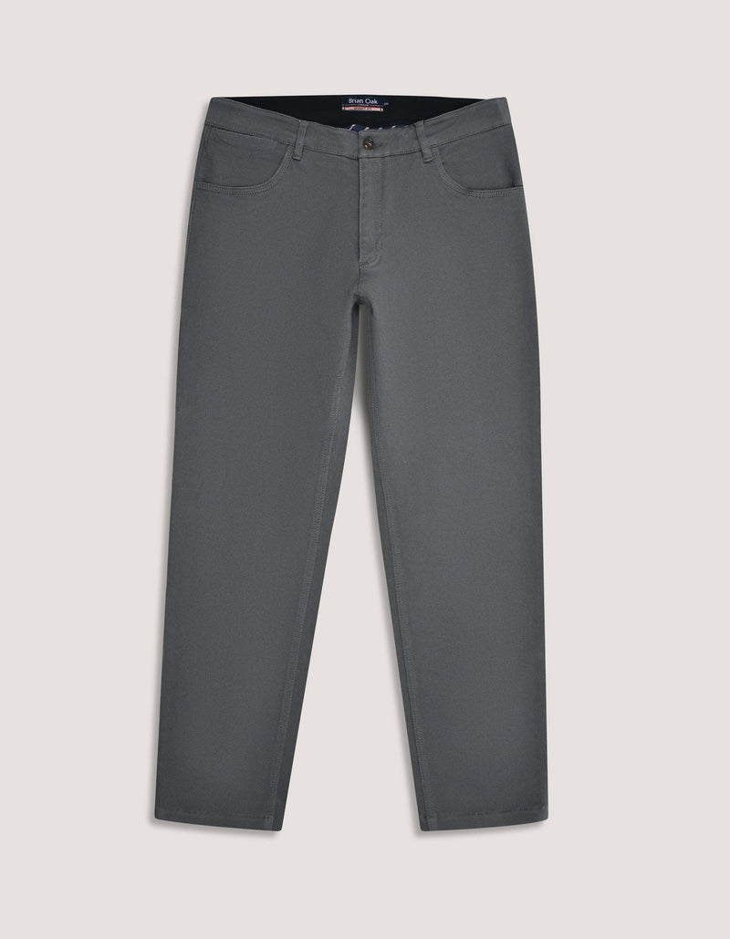 Grey Smart Fit Colour Denim