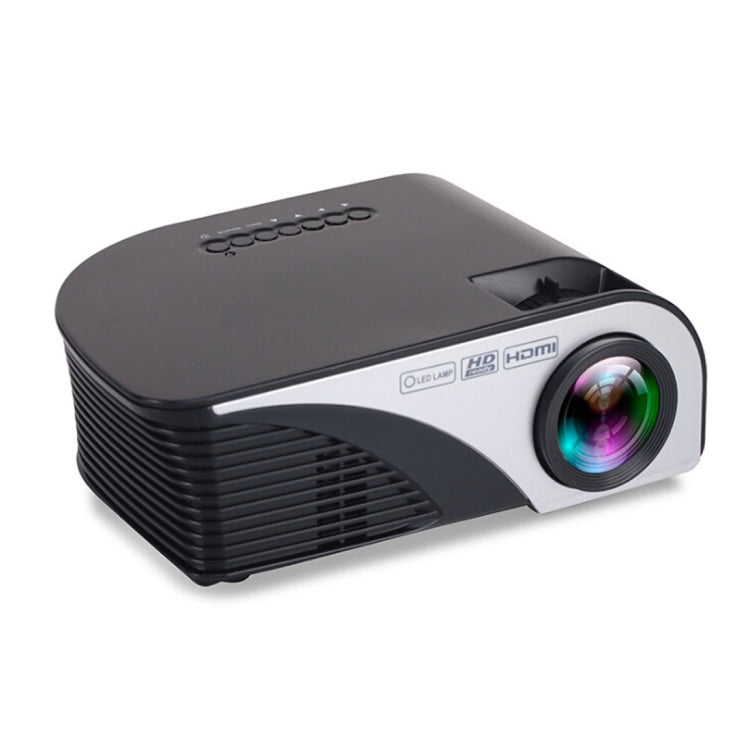 RD-805B 960*640 1200 Lumens Portable Mini LED Projector Home Theater with Remote Controller ,Support USB + VGA + HDMI + AV + TV, RD-805B Standard Version Black, RD-805B Standard Version White