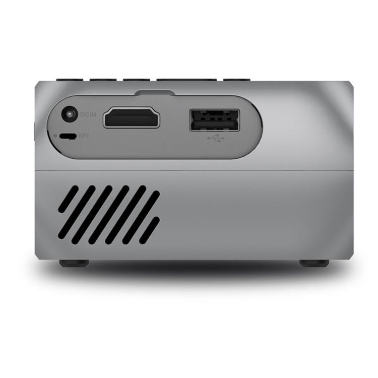 YG320 320*240 Mini LED Projector Home Theater, Support HDMI & AV & SD & USB