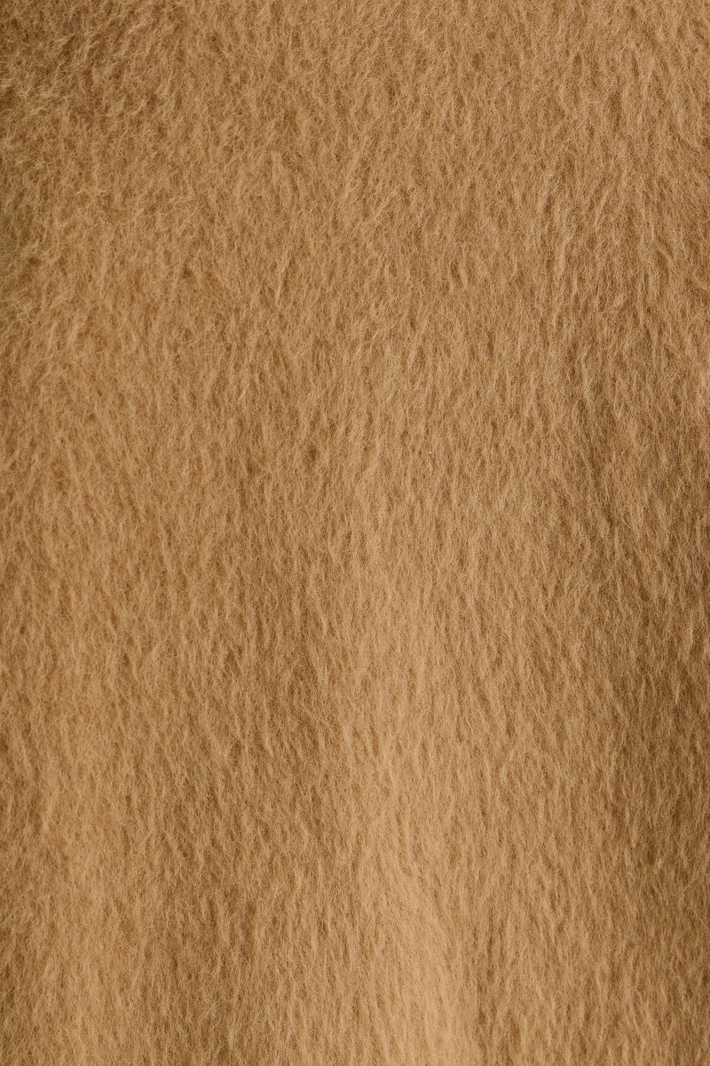 Donalda Camel Cocoon Coat