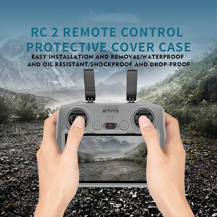 For DJI Air 3 / RC2 Remote Control STARTRC Silicone Shockproof Anti-scratch Case, For DJI Air 3 / RC2 Remote Control