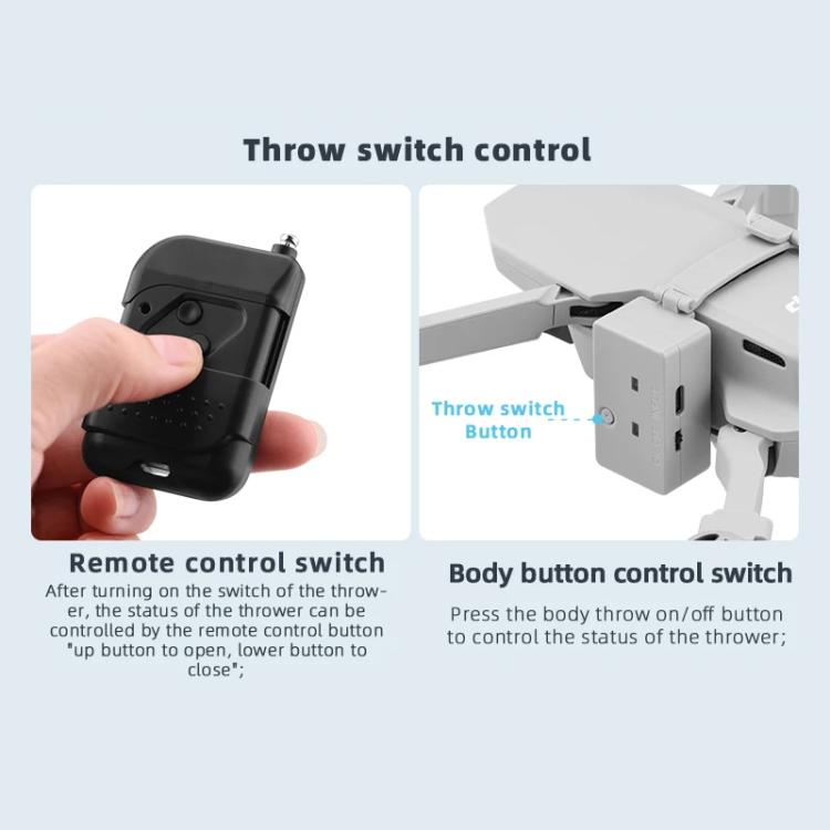 For DJI Mini 2 / Mavic Mini Air-Dropping System Thrower Parabolic, For DJI Mini 2 / Mavic Mini