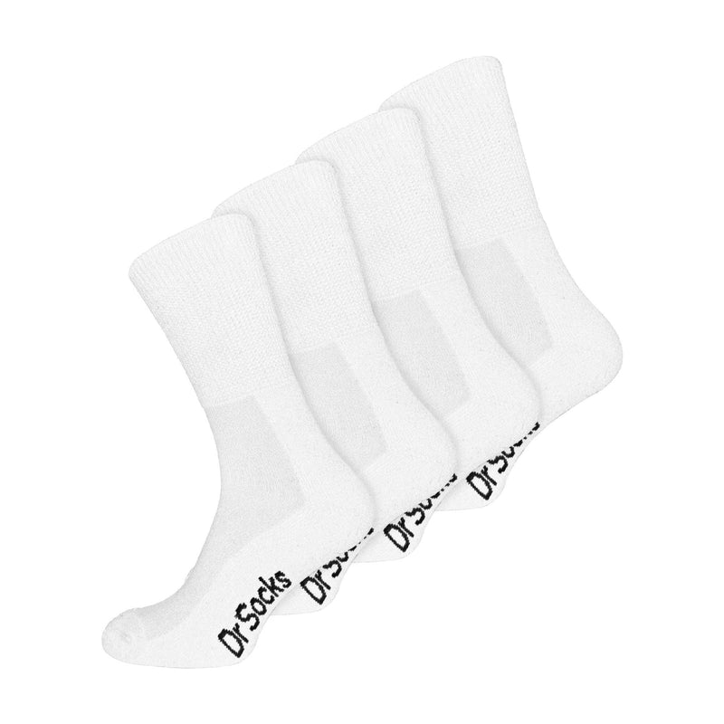 4 Pack Extra Wide Non Elastic Bamboo Diabetic Socks