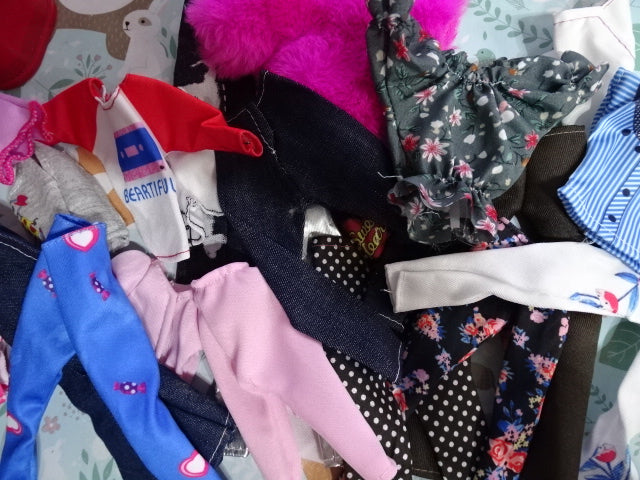Outfits for 30 cm Plastic Fashion Dolls  (Will Fit Barbie Sized Dolls)