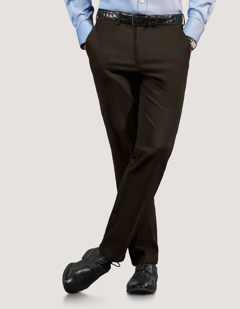 Chocolate Brown Moleskin Chino Trouser