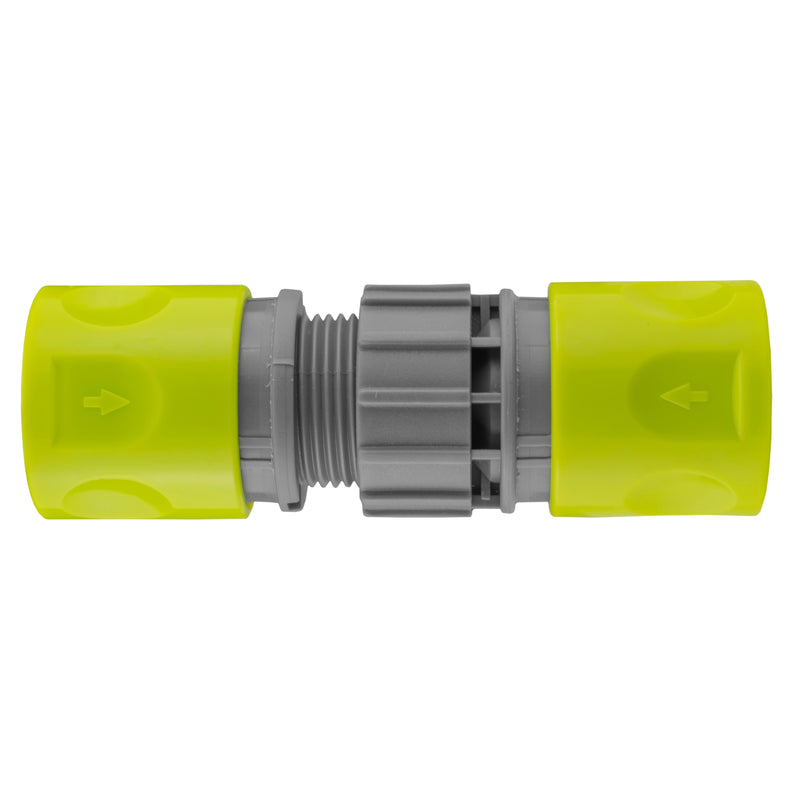 Male & Female Threaded Hose Quick Connector Set (Lime)