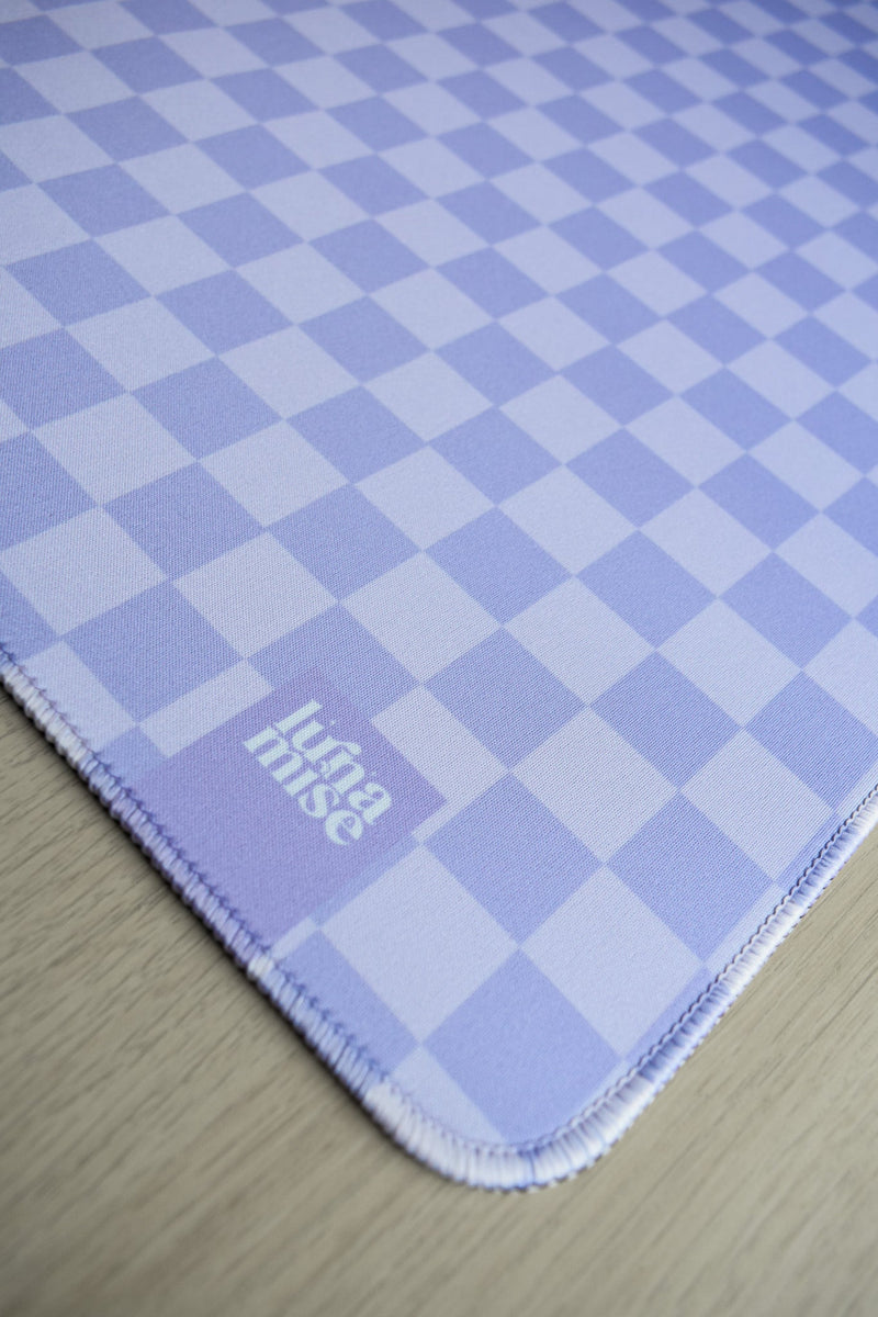 Purple Checkered