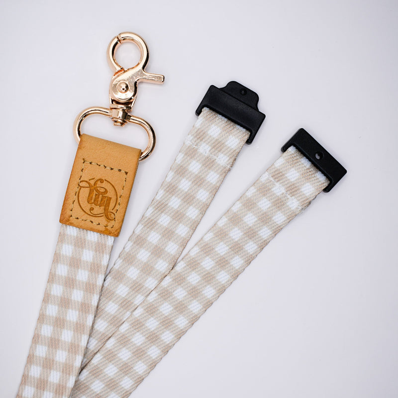 Beige Gingham