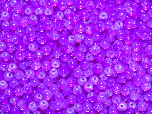 6mm Glass Beads  'Orchid Opalite'