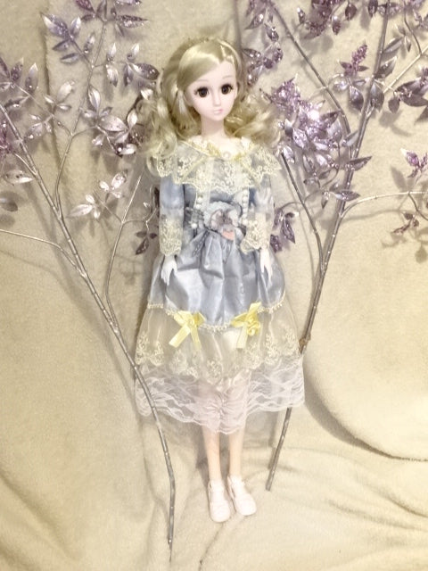 'Sylvie'  60cm Jointed Plastic Princess Fashion Doll Plus Accessories