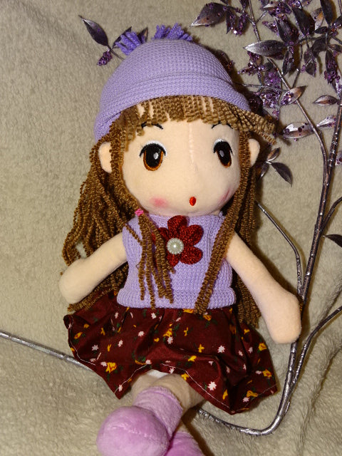 Pretty 'Rag Doll Style' Soft Toy Plush   Approx 40cm