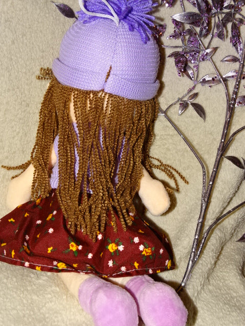 Pretty 'Rag Doll Style' Soft Toy Plush   Approx 40cm
