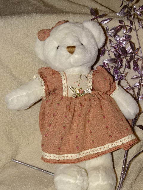 Soft Toy Plush Dressed Bear  Approx 40cm Tall