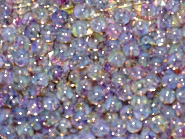 'Lavender Twilight'  6mm Multi toned Glass Beads