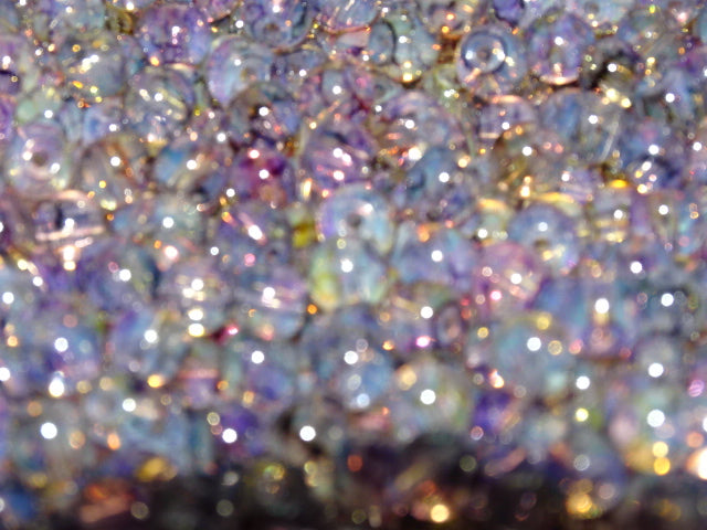 'Lavender Twilight'  6mm Multi toned Glass Beads