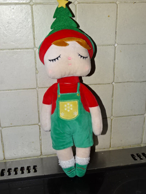 Cute Festive Elf Soft Toy