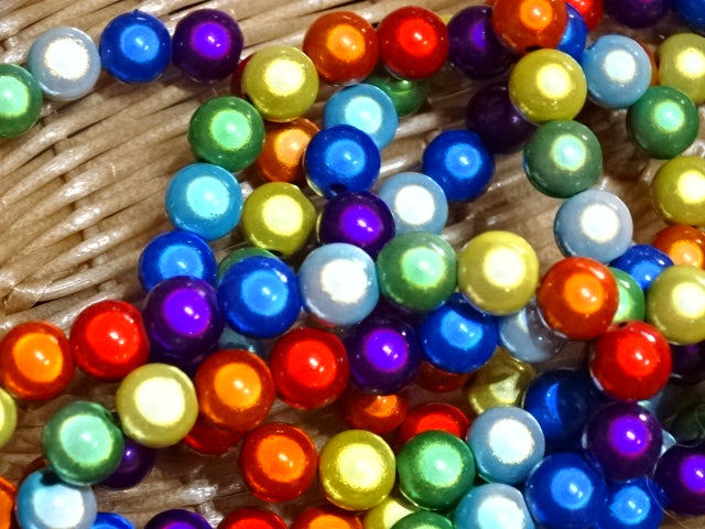 Miracle Beads Rainbow Elastic Bracelets