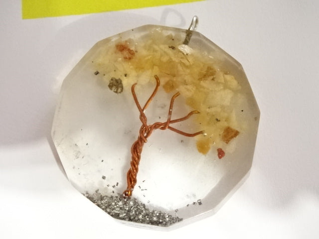 Various 'Orgonite Power Pendants'