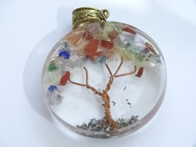Various 'Orgonite Power Pendants'