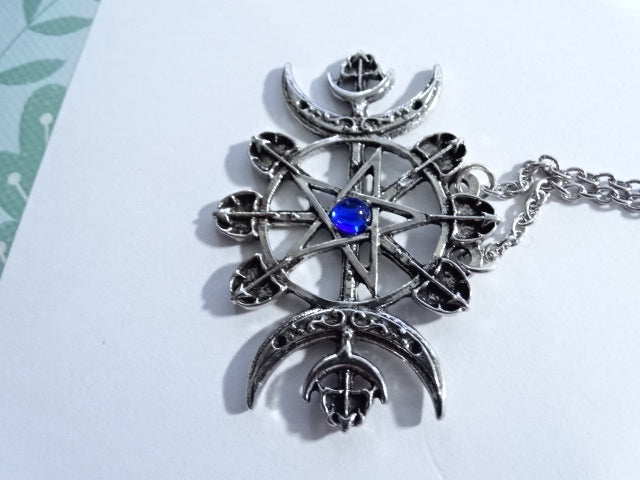 Moon Goddess Theme Necklace