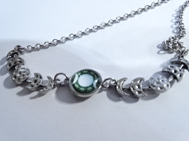 Moon Goddess Theme Necklace