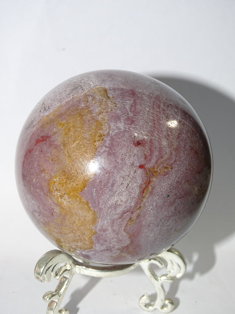 Synthetic /  Imitation Ocean Jasper Sphere